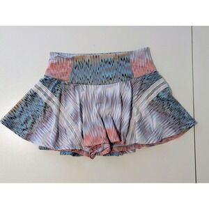 FP Movement Pleats & Thank You Tennis Skort Printed Abstract - Size M (EUC)
